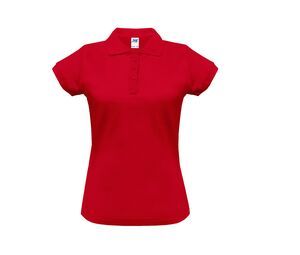 JHK JK211 - Women's piqué polo shirt 200 Red