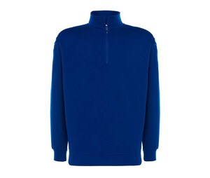 JHK JK298 - Zip neck sweatshirt Royal Blue