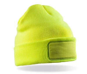 RESULT RC034 - DOUBLE KNIT THINSULATE™ PRINTERS BEANIE Yellow