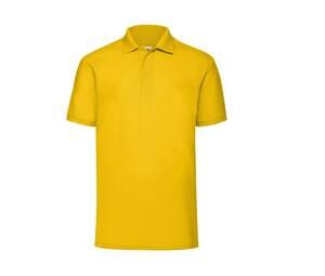 Fruit of the Loom SC280 - Men's Pique Polo Shirt Sunflower