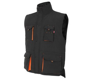 VELILLA V5902 - GILET MATELASSÉ BICOLORE MULTI-POCHES