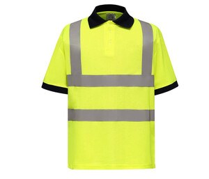 Yoko YK210 - High visibility short-sleeved polo shirt