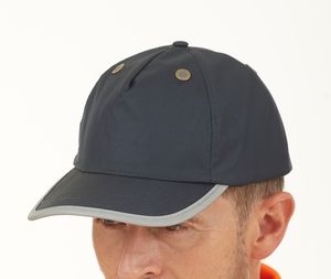 Yoko YKTFC1 - High visibility helmet cap Navy