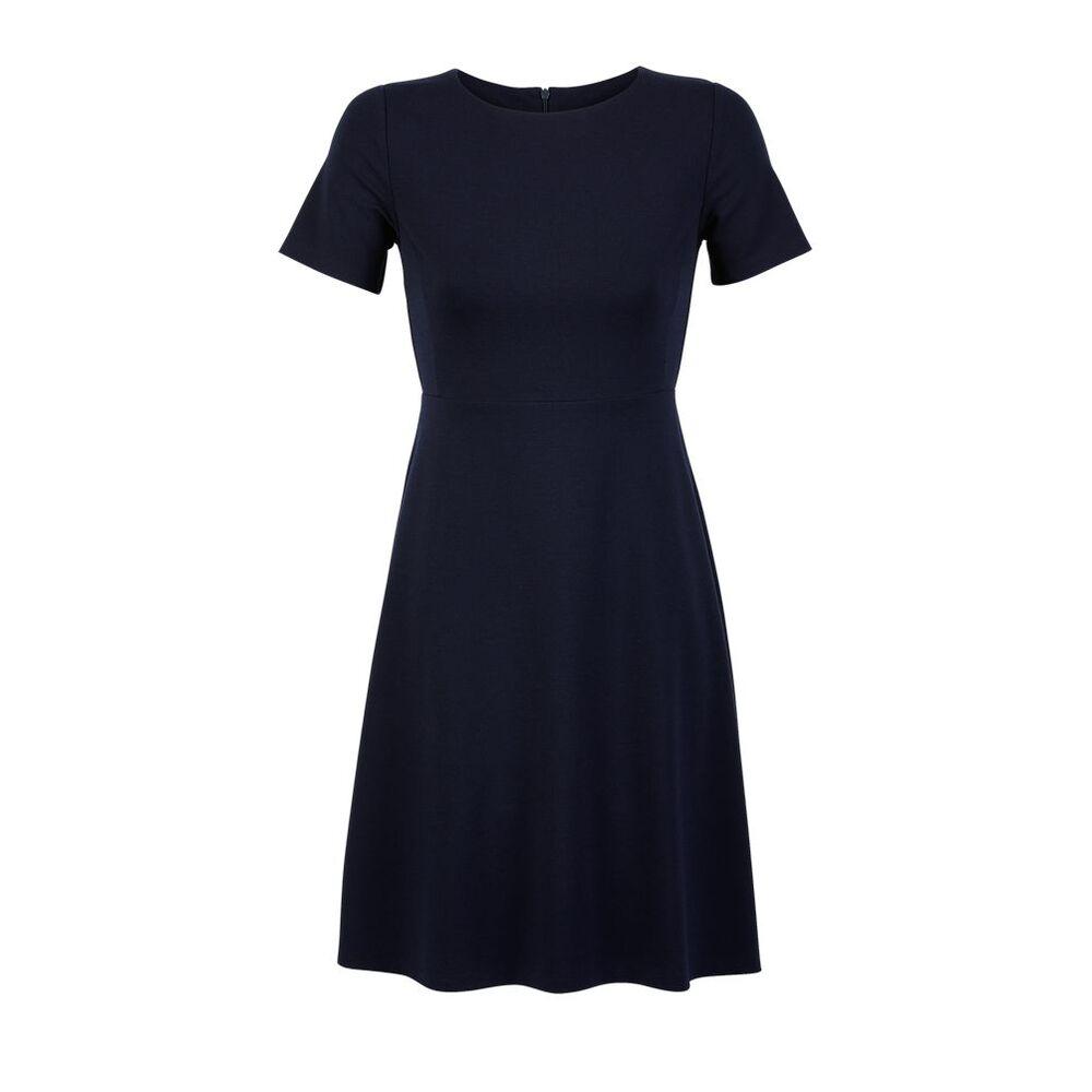 NEOBLU 03171 - Camille Short Sleeve Midi Dress