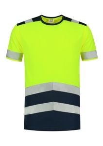 Tricorp T01 - High Vis Bicolor T-Shirt Unisex T-Shirt jaune fluorescent