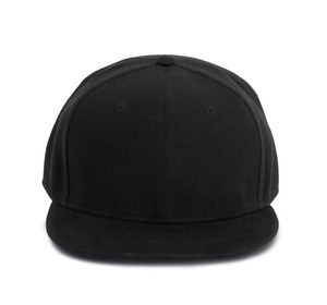 K-up KP160 - Snapback cap - 6 panels Black / Black