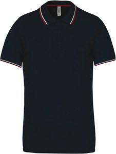 Kariban K250 - MEN'S SHORT SLEEVE POLO SHIRT Navy / Wine / White