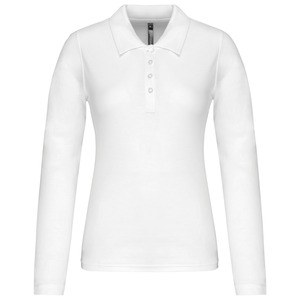 Kariban K257 - Ladies’ long-sleeved piqué polo shirt