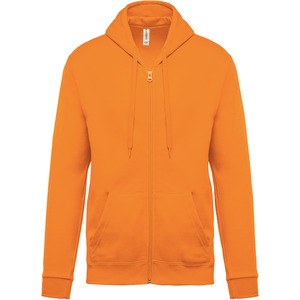 Kariban K479 - Zipped hooded sweatshirt Orange