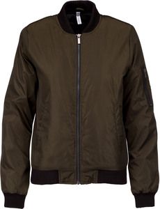 Kariban K6123 - Women's bomber jacket Deep khaki