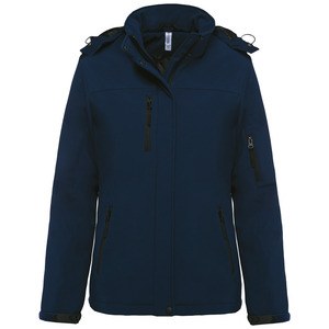 Kariban K651 - Womens lined hooded softshell parka