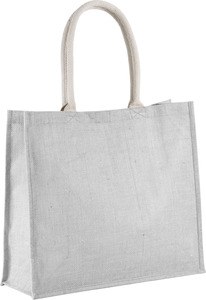 Kimood KI0219 - JUTE BEACH BAG Cool Grey