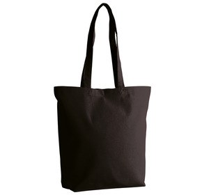 Kimood KI0252 - Tote bag in organic cotton Black