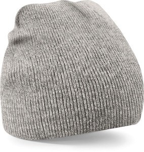 Beechfield B44 - Men's beanie original pull-on beanie Heather Grey