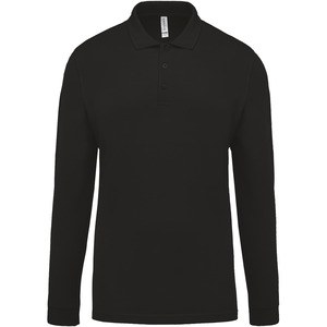 Kariban K256 - Mens long-sleeved piqué polo shirt