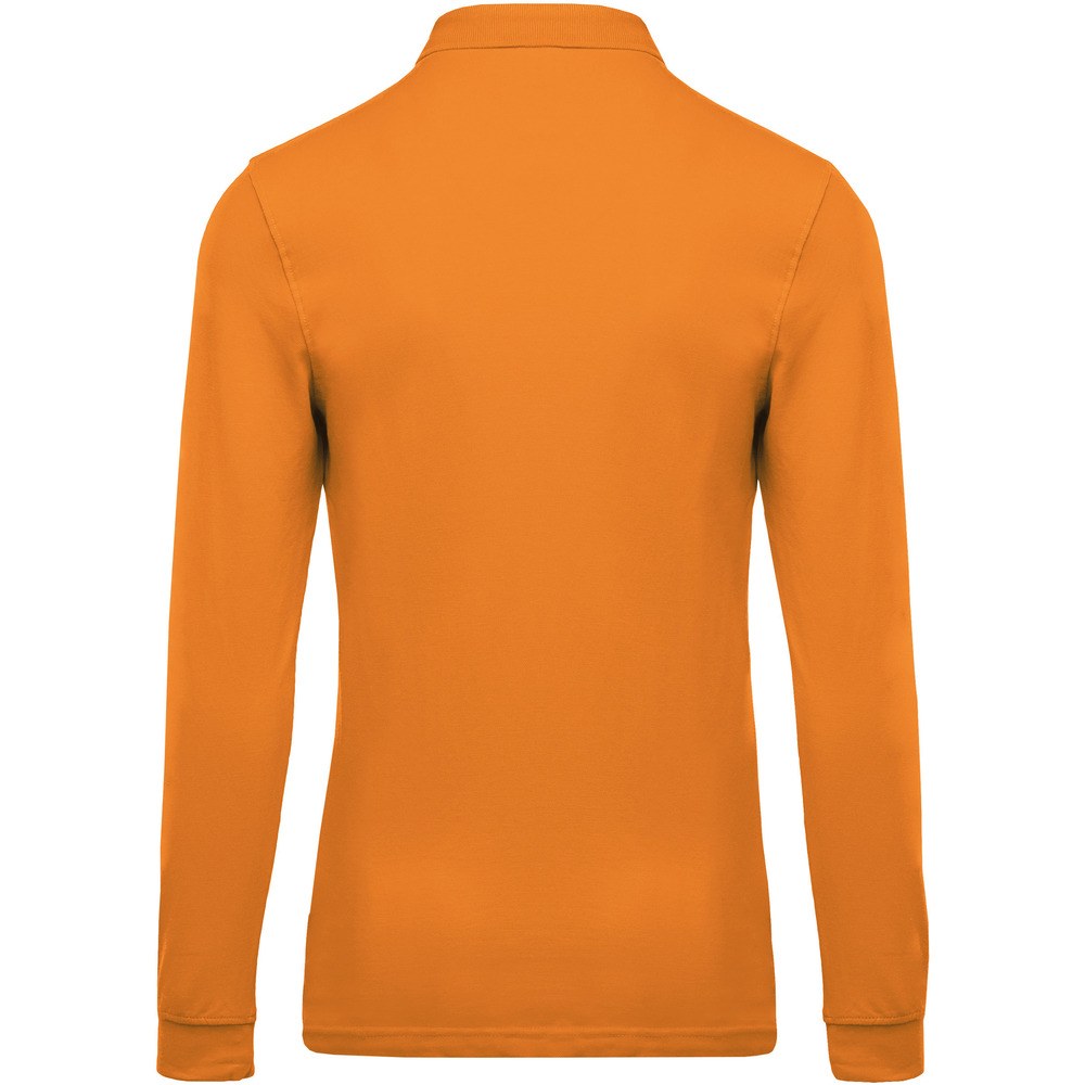 Kariban K256 - Men's long-sleeved piqué polo shirt