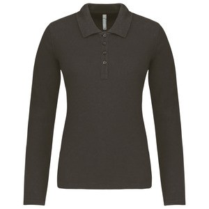 Kariban K257 - Ladies’ long-sleeved piqué polo shirt