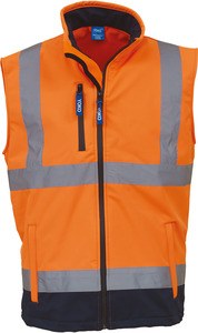 Yoko YHV006 - Hi-Vis Softshell Gilet