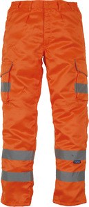 Yoko YHV018T - Hi-Vis cargo trousers Hi Vis Orange