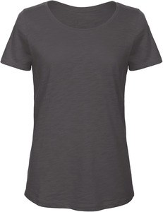 B&C CGTW047 - Women's Organic Slub Inspire Tee Chic Anthracite