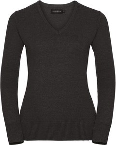 Russell Collection RU710F - Ladies V-Neck Pullover