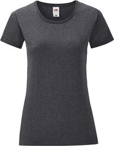 Fruit of the Loom SC61432 - Women's Iconic-T T-shirt Dark Heather Grey