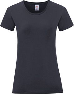 Fruit of the Loom SC61432 - Women's Iconic-T T-shirt Deep Navy