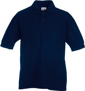 Fruit of the Loom SC63417 - Children's polo shirt 65/35 Navy