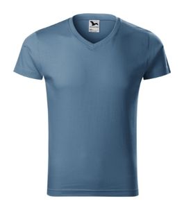 Malfini 146 - Slim Fit V-neck T-shirt Gents Denim