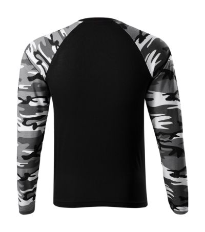Malfini 166 - Camouflage LS T-shirt unisex