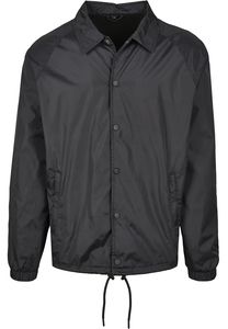 Build Your Brand BY128 - Coach Jacket Black