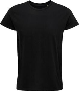 SOL'S 03582 - Crusader Men Round Neck Fitted Jersey T Shirt Deep Black
