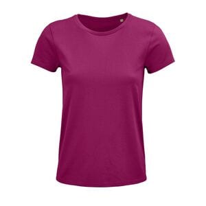 SOL'S 03581 - Crusader Women Round Neck Fitted Jersey T Shirt Fuchsia