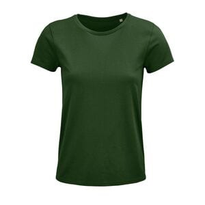 SOL'S 03581 - Crusader Women Round Neck Fitted Jersey T Shirt Bottle Green
