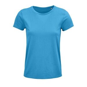 SOL'S 03581 - Crusader Women Round Neck Fitted Jersey T Shirt Aqua