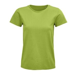SOL'S 03579 - Pioneer Women Round Neck Fitted Jersey T Shirt Apple Green