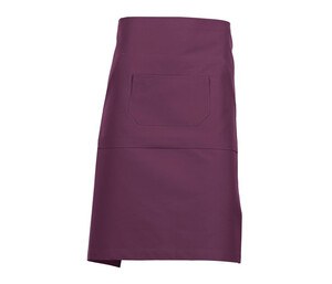 NEWGEN TB203 - Mid-Length Cotton Bartender Apron Burgundy