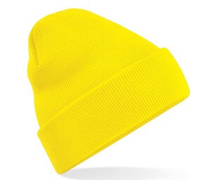Beechfield BF045 - Beanie with Flap Yellow