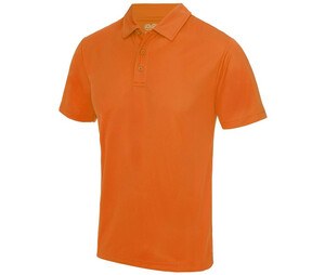 Just Cool JC040 - Breathable men's polo shirt Orange Crush