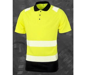 Result RS501X - High visibility polo shirt in recycled polyester