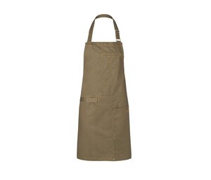 Karlowsky KYLS29 - Urban Casual-Style Bib Apron Khaki