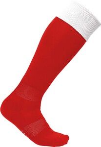 PROACT PA0300 - Two-tone sports socks Sporty Red / White
