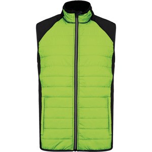 Proact PA235 - Dual-fabric sleeveless sports jacket