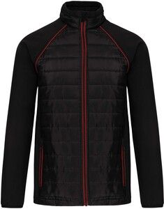 WK. Designed To Work WK6147 - Unisex dual-fabric DayToDay jacket Black / Red