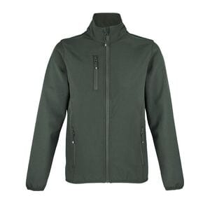 SOL'S 03828 - Falcon Women Softshell Zip Jacket Forest Green