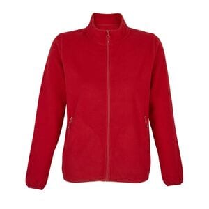 SOL'S 03824 - Factor Women Microfleece Zip Jacket Red