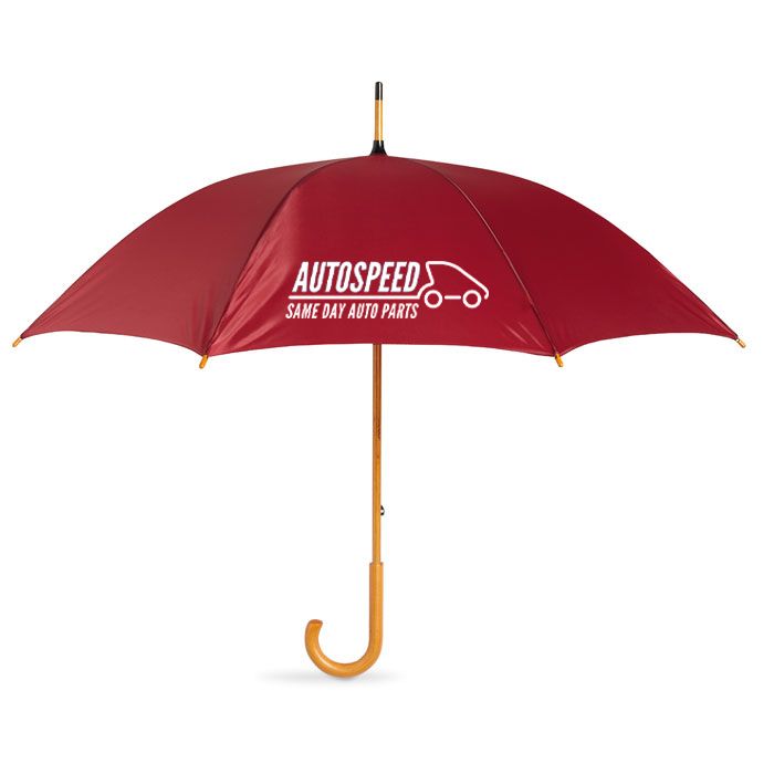 GiftRetail KC5132 - Umbrella with wooden handle