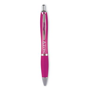 GiftRetail MO3314 - RIOCOLOUR Riocolor Ball pen in blue ink Fuchsia