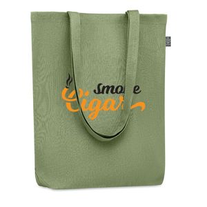 GiftRetail MO6162 - NAIMA TOTE Shopping bag in hemp 200 gr/m² Green