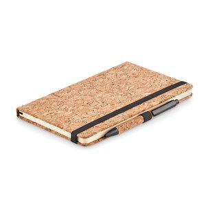 GiftRetail MO6202 - A5 cork notebook & pen